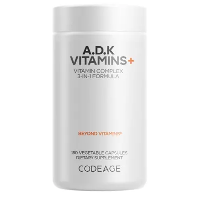 Codeage Adk Vitamins Multivitamin - 180 Capsules / Unflavored