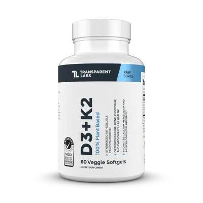 Vitamin D3 and K2 - 60 Servings