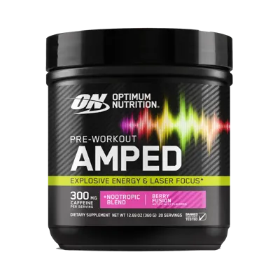 Pre-Workout Amped - 20 Servings (0.79 lb)