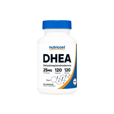 Nutricost DHEA Capsules - 120 / 25mg