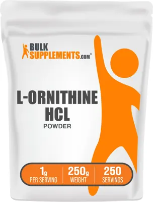 L-Ornithine HCl Powder - Powder / 1 Kilogram (2.2 lbs)