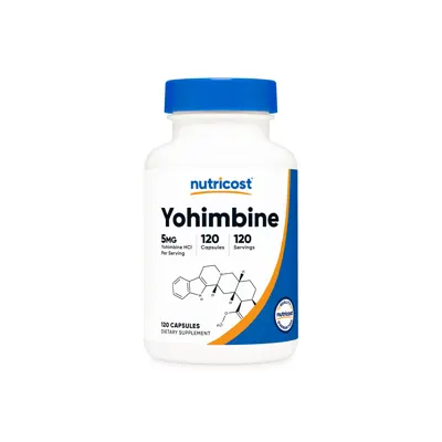 Nutricost Yohimbine Hcl Capsules - 120 Capsules