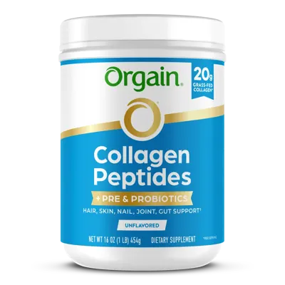 Collagen Peptides + Prebiotics & Probiotics - 16oz Canister