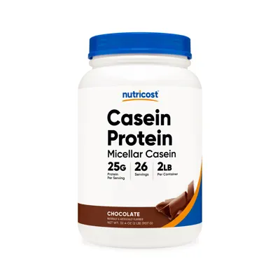 Nutricost Casein Protein Powder - 2 lbs
