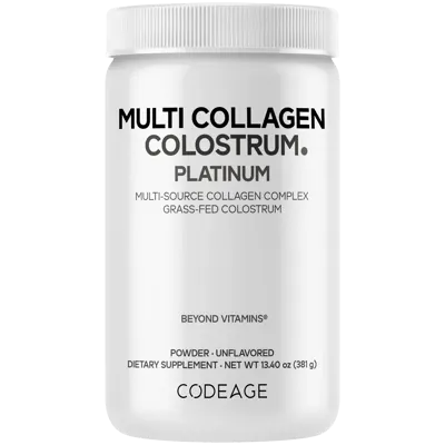 Codeage Multi Collagen Colostrum Platinum Powder
