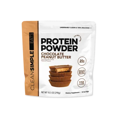 Protein Powder: Chocolate Peanut Butter (10 Serving Bag)