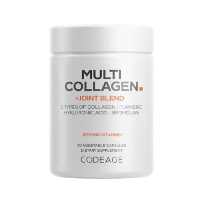 Codeage Multi Collagen Protein + Joint Blend - Multi Collagen Capsules + Joint Blend