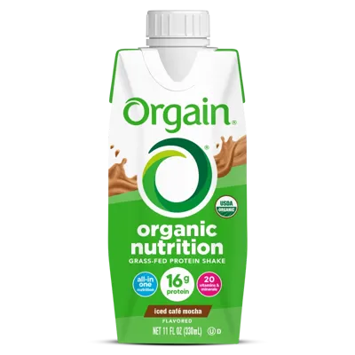 Organic Nutrition Shake - Iced Cafe Mocha - 12 Shakes