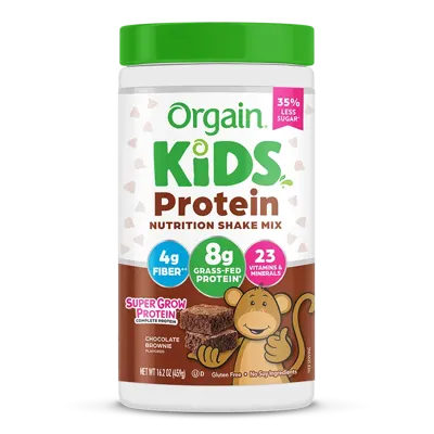 Kids Protein Nutrition Shake Mix - Chocolate Brownie - 16.2 oz Canister