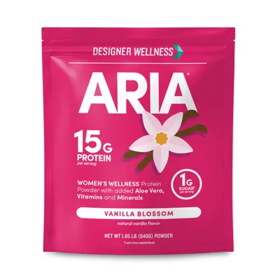 Aria Vanilla Blossom Protein Powder, 1.85 lb