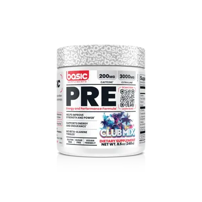 Basic Supplements Basic PRE, Club Mix