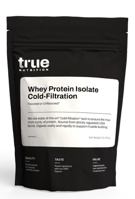 Whey Protein Isolate Cold-Filtration (1lb.)