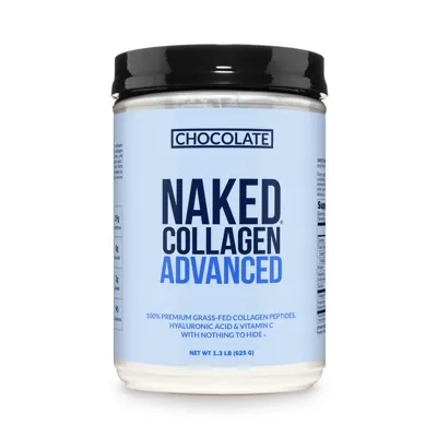 Chocolate Collagen Peptides with Hyaluronic Acid | Naked Collagen Advanced - 1.3 LB