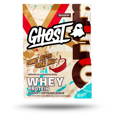 Ghost® Whey Packet | Peanut Butter Cereal Milk® - 1 Sample Packet