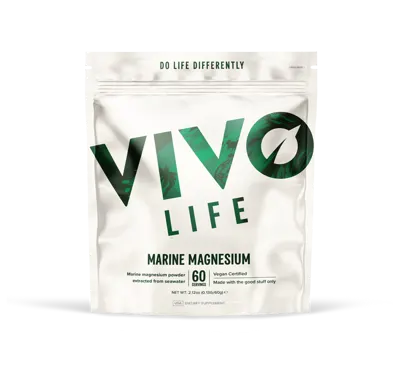 Marine Magnesium Supplement Powder - 60 Servings