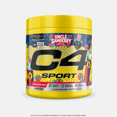 C4 Sport® Pre-Workout x Black Cat® - 20 Servings