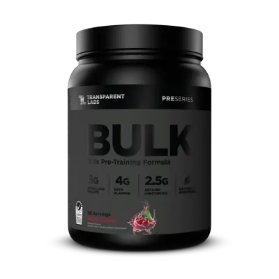 Bulk Black Pre-Workout