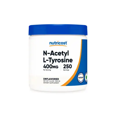 Nutricost N-Acetyl L-Tyrosine (Nalt) Powder - 100 Grams
