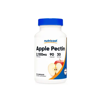 Nutricost Apple Pectin Capsules - 180 Capsules