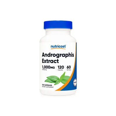 Nutricost Andrographis Extract Capsules - 120 Capsules
