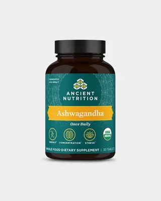 Ancient Nutrition Ancient Herbals - Organic Ashwagandha - 30 Tablets