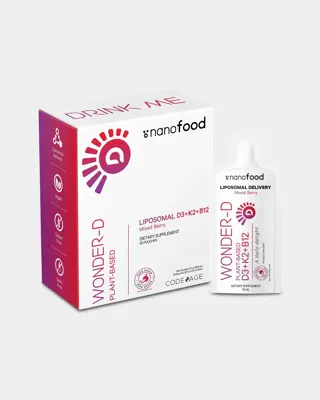 Codeage Nanofood Wonder-D Liquid Multivitamin - 30 Servings