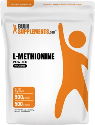 L-Methionine Powder - Powder / 250 Grams (8.8 oz)