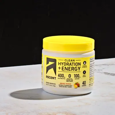 Orange Mango Clean Hydration + Energy - 40 Serving Tub / EA