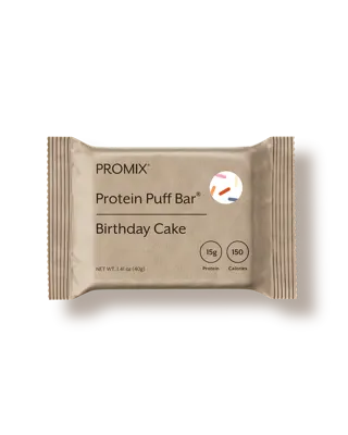Birthday Cake Protein Puff Bars - 12 Bars