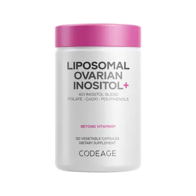 Codeage Ovarian Inositol+ Hormonal Balance Supplement - 120 capsules / Unflavored