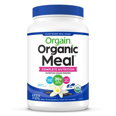 Organic Meal Powder - Vanilla Bean - 2.01lb Canister