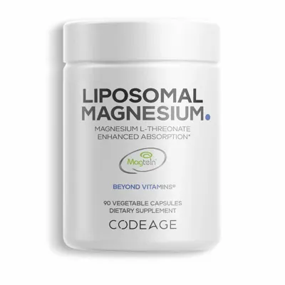 Codeage Liposomal Magnesium L-Threonate Supplement - 30