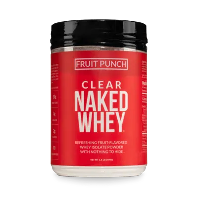 Fruit Punch Whey Protein Isolate | Clear Naked Whey