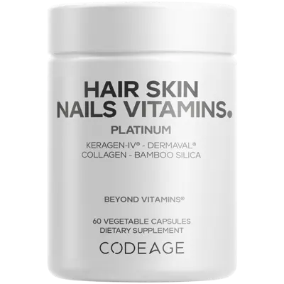 Codeage Hair Skin Nails Vitamins Platinum