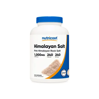 Nutricost Himalayan Salt Capsules