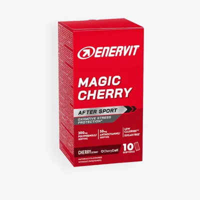Enervit Sport Magic Cherry - Cherry Extract - 10 x 9 g
