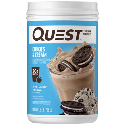 Cookies & Cream Protein Powder - 1.6 lb. Canister