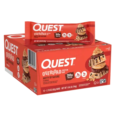 Nutty By Nature Overload Bar - 12 ct. Box