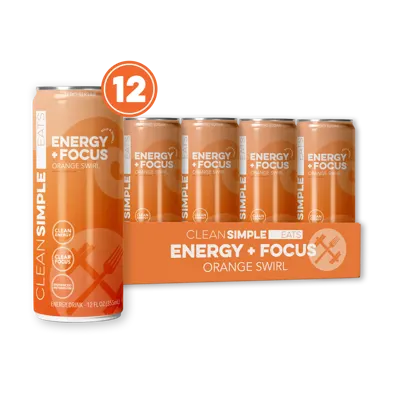 Energy + Focus: Orange Swirl (12-pack)