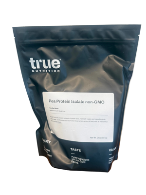 100% Pea Protein Isolate non-Gmo Vanilla Bean Sweetened with Monk Fruit 2lb