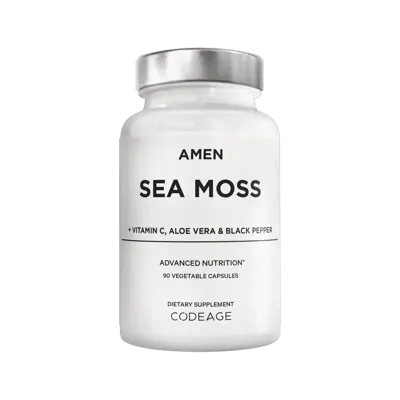 Codeage Amen Sea Moss Seaweed Superfood - 90 Veggie Caps / Unflavored