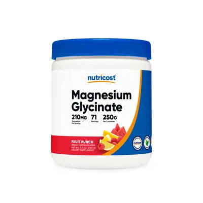 Nutricost Magnesium Glycinate Powder - 500 Gram