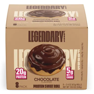 Legendary Foods Protein Sweet Roll 8 Pack
