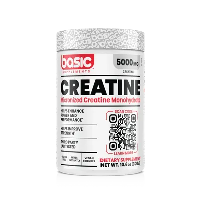 Basic Supplements Basic Creatine 10.6oz - Unflavoured 10.6oz