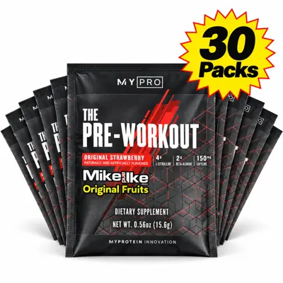MyProtein Pro Series the Pre-Workout Singles 30pk