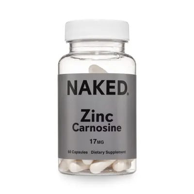 Daily Zinc Supplement | Naked Zinc Carnosine - 60 Capsules