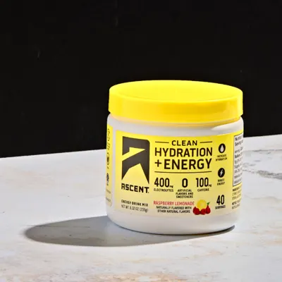 Raspberry Lemonade Clean Hydration + Energy - 40 Serving Tub / EA