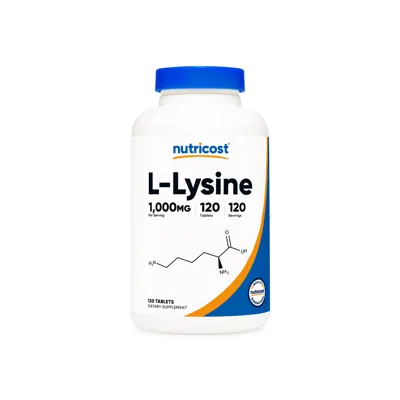 Nutricost L-Lysine Tablets - 240 Tablets