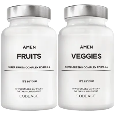 Codeage Amen Fruits + Veggies Multivitamin Bundle - 90