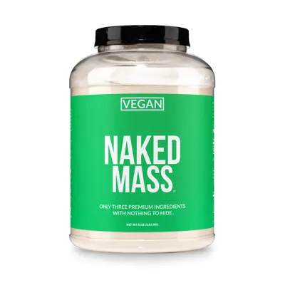 Vegan Mass Gainer Supplement | Naked Vegan Mass - 8LB